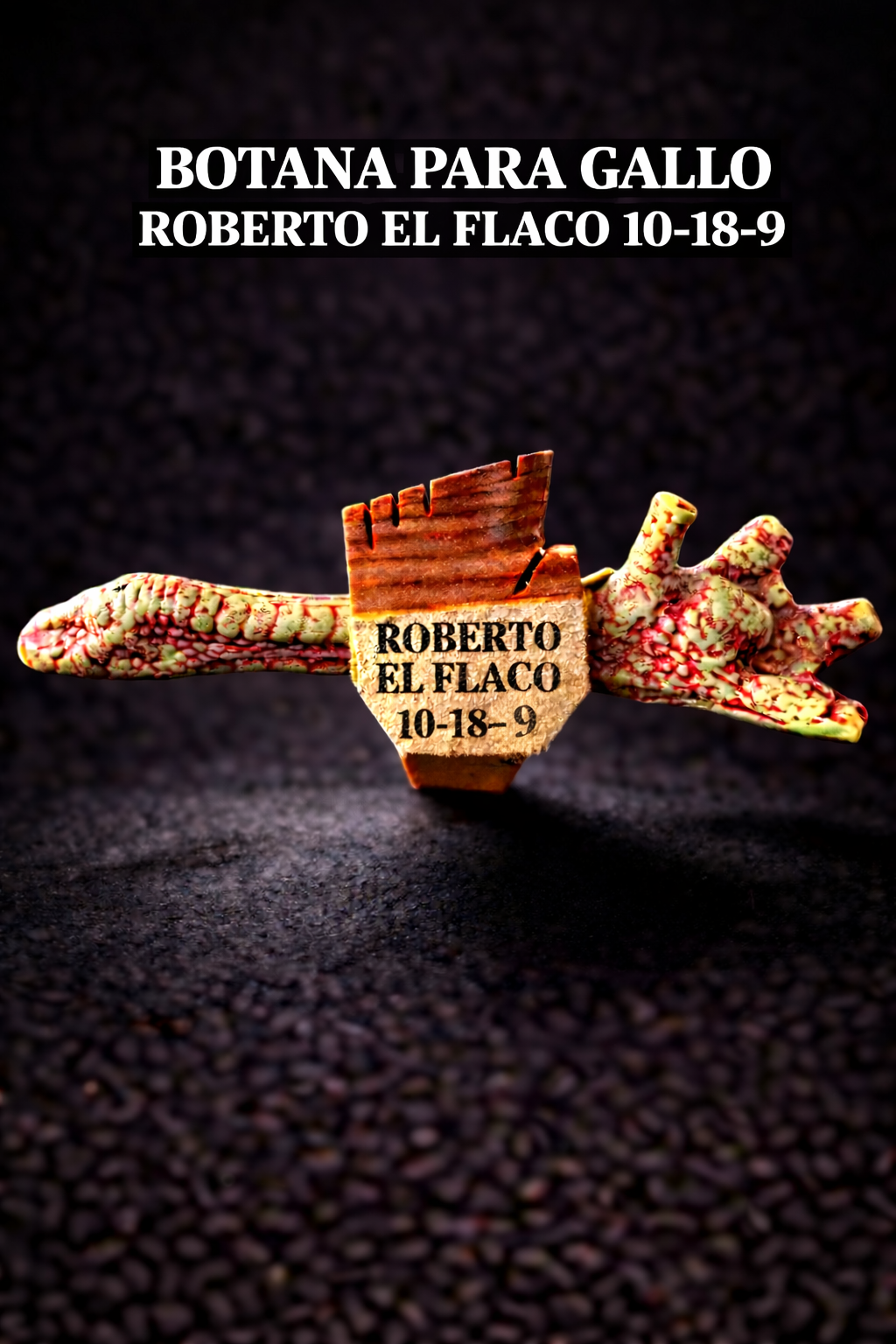 Botana profesional Roberto el Flaco 10-18-9