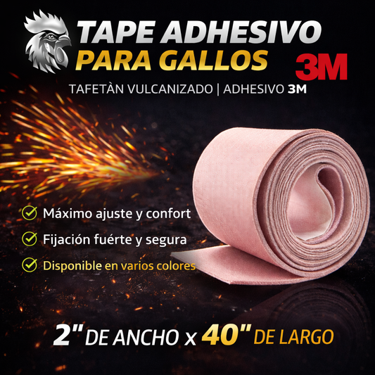 Parche Tafetan Chico 2" de ancho x 40" de largo