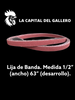 Lija de banda 1/2
